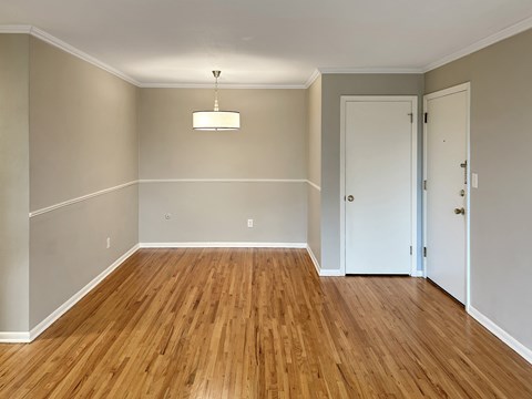Floor plan for 2 beds, 1 bath